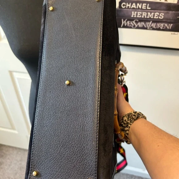 Black Gucci Diana with bamboo handles and unbranded crossbody - Picture 7 of 14